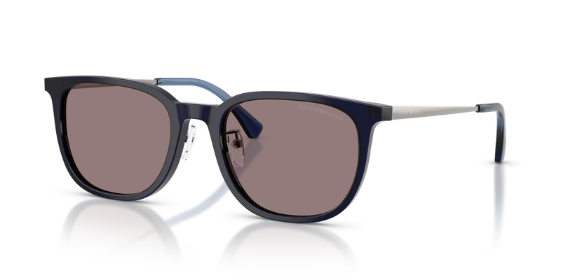 Emporio Armani EA4286D in Shiny Transparent Blue - Alternate View