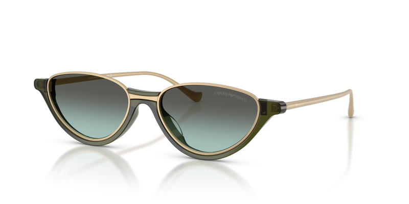 Emporio Armani EA4288U in Shiny Transparent Green - Alternate View