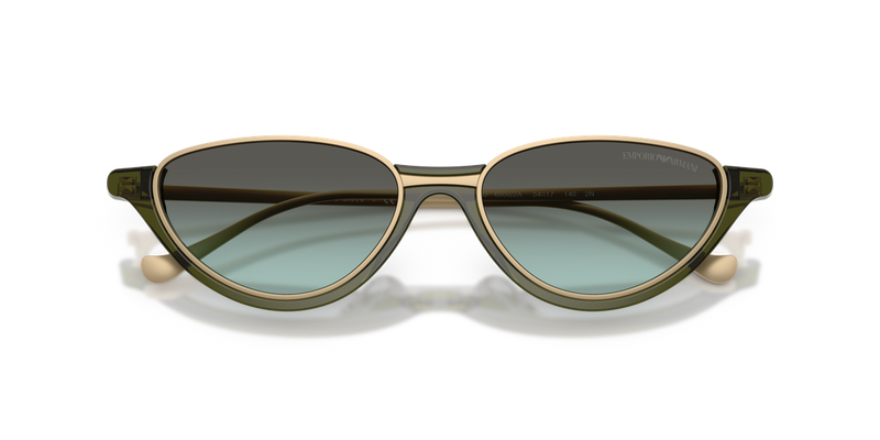 Emporio Armani EA4288U in Shiny Transparent Green - Alternate View