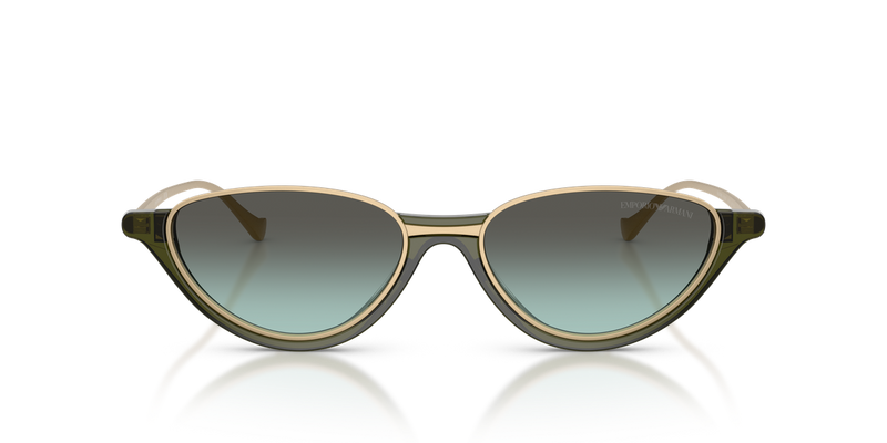 Emporio Armani EA4288U in Shiny Transparent Green - Alternate View