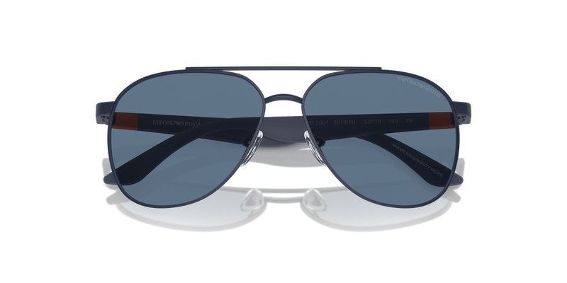 Emporio Armani Kids 0EK2001 in Matte Blue - Alternate View