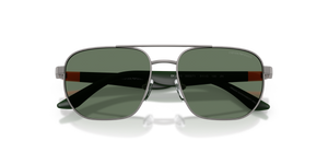 Matte Gunmetal / Dark Green (300371)