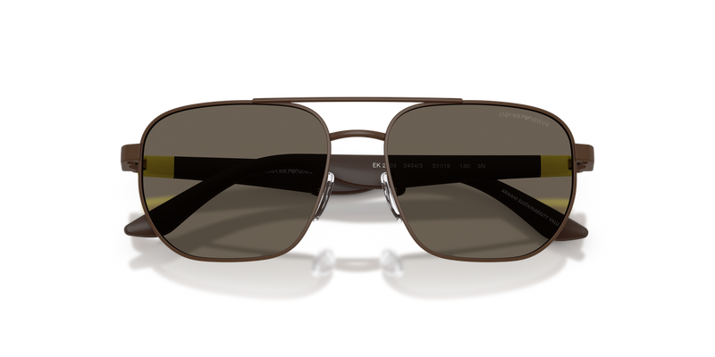 Emporio Armani Kids 0EK2003 in Matte Brown - Alternate View