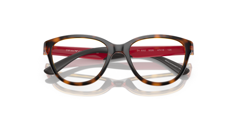 Emporio Armani Kids 0EK3002 in Shiny Havana - Side View