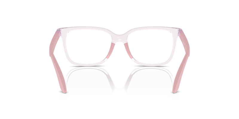 Emporio Armani Kids 0EK3006F in Shiny Transparent Pink - Temple Detail