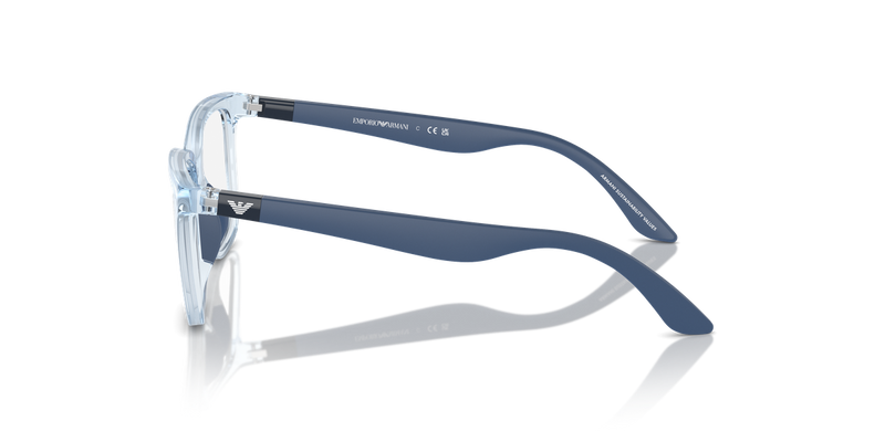 Emporio Armani Kids 0EK3006F in Shiny Transparent Azure - Alternate View