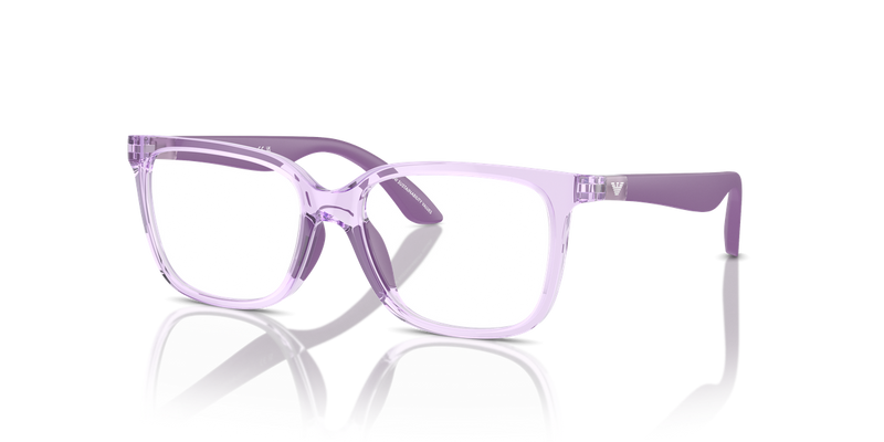 Emporio Armani Kids 0EK3006F in Shiny Transparent Purple - Alternate View
