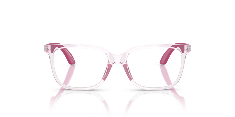 Emporio Armani Kids 0EK3006 in Shiny Transparent Pink - Alternate View