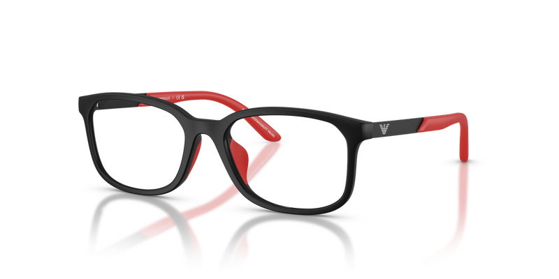 Emporio Armani Kids 0EK3008U in Matte Black - Front View