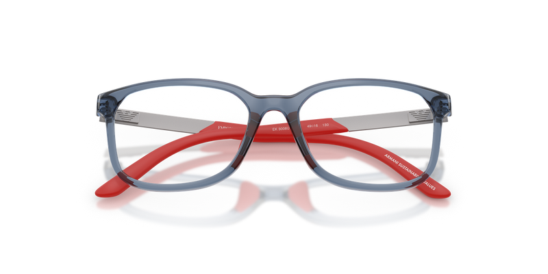 Emporio Armani Kids 0EK3008U in Transparent Blue - Alternate View