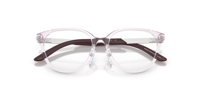 Emporio Armani Kids 0EK3010 in Shiny Transparent Pink - Alternate View