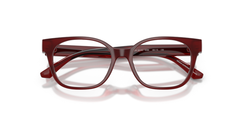Emporio Armani Kids 0EK3014U in Shiny Opal Red - Alternate View