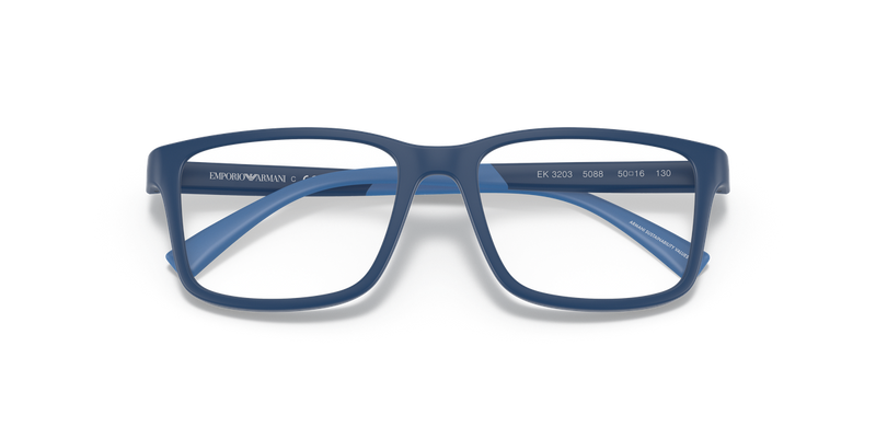 Emporio Armani Kids 0EK3203 in Matte Blue - Alternate View