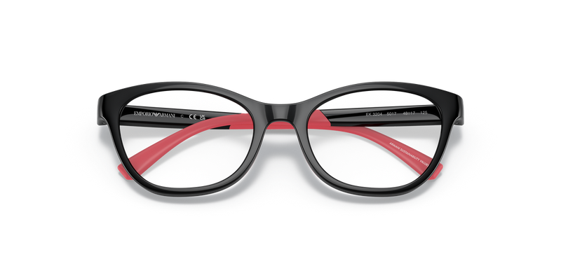 Emporio Armani Kids 0EK3204 in Shiny Black - Side View