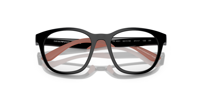 Emporio Armani Kids 0EK4001 in Shiny Black - Alternate View