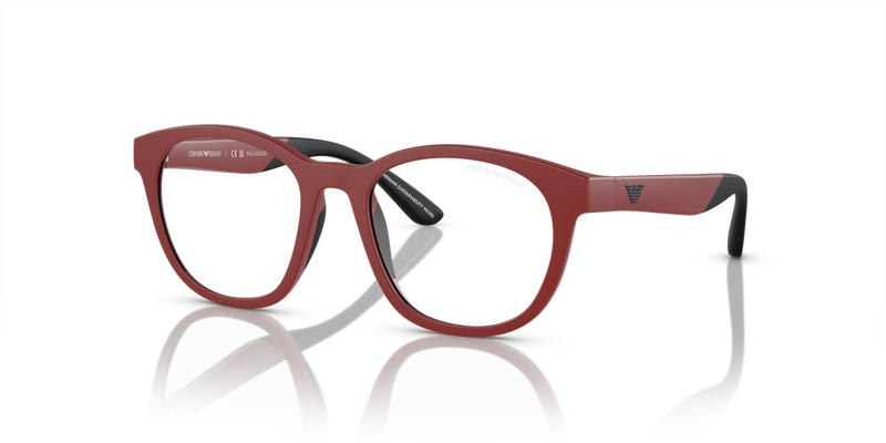 Emporio Armani Kids 0EK4001 in Matte Red - Alternate View