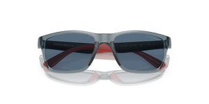 Shiny Transparent Blue / Dark Blue (507280)