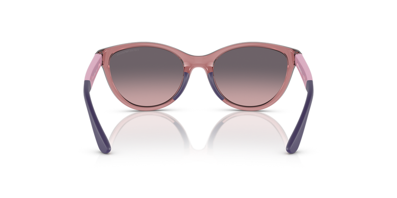 Emporio Armani Kids 0EK4003 in Shiny Transparent Lillac - Temple Detail