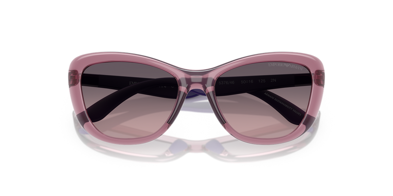 Emporio Armani Kids 0EK4004 in Shiny Transparent Lillac - Alternate View