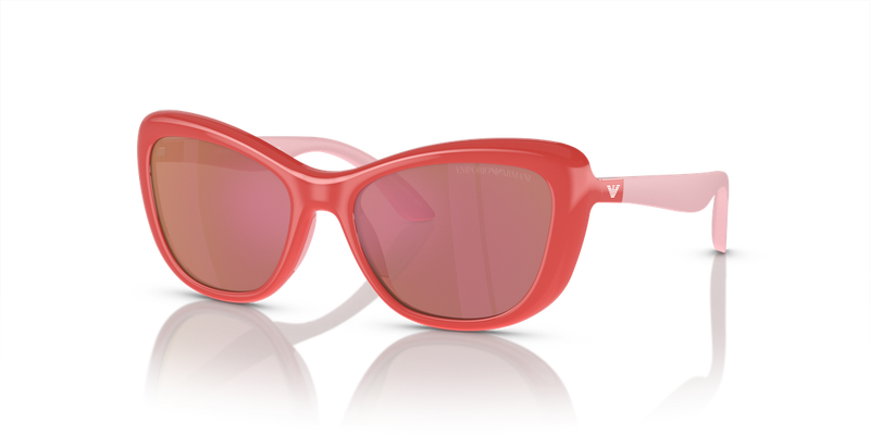 Emporio Armani Kids 0EK4004 in Shiny Coral - Alternate View