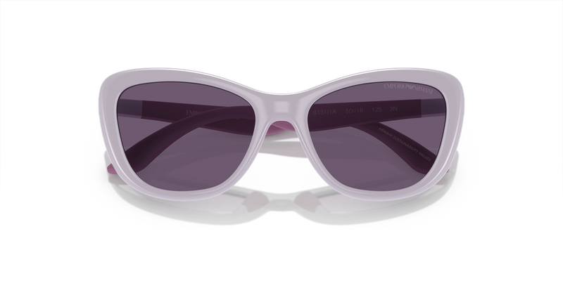 Emporio Armani Kids 0EK4004 in Shiny Lilac - Alternate View