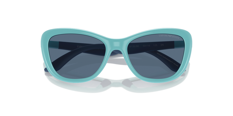 Emporio Armani Kids 0EK4004 in Shiny Azure - Alternate View
