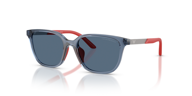 Emporio Armani Kids 0EK4006U in Transparent Blue - Front View