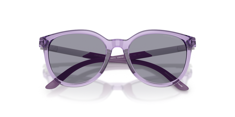 Emporio Armani Kids 0EK4007U in Shiny Transparent Violet - Alternate View