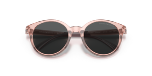 Shiny Transparent Pink / Dark Grey (554487)