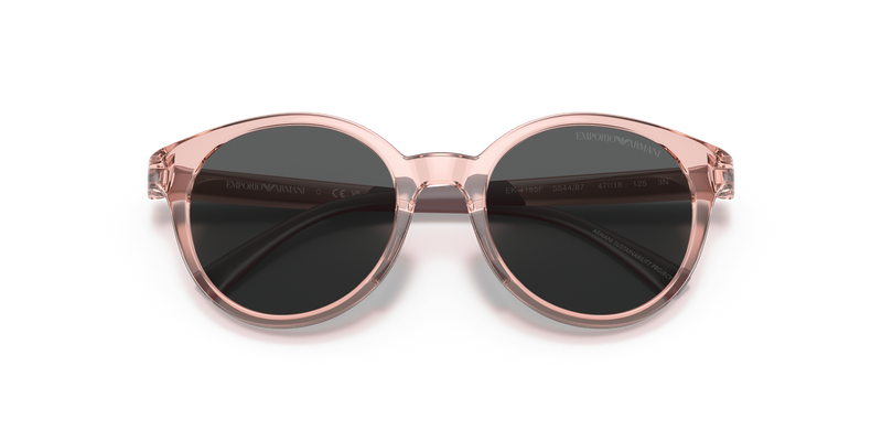 Emporio Armani Kids 0EK4185F in Shiny Transparent Pink - Alternate View