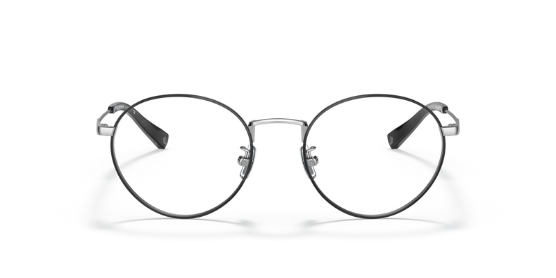 Coach C2101 in Shiny Silver/Black / Demo Lens (9373) - Alternate View