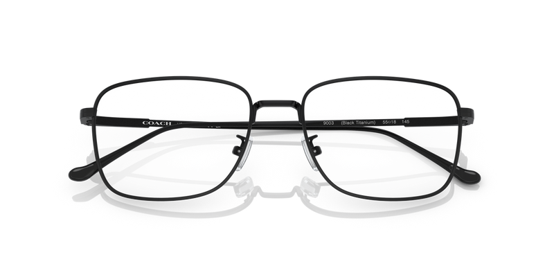 Coach HC5150T in Black Titanium / Demo Lens (9003) - Side View