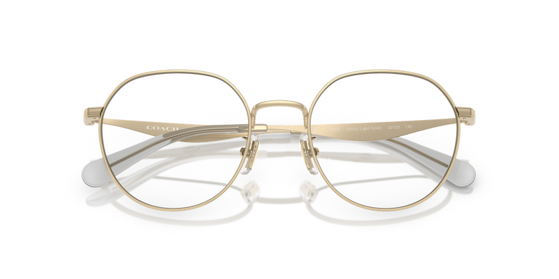 Coach CY044 in Shiny Light Gold / Demo Lens (9005) - Side View
