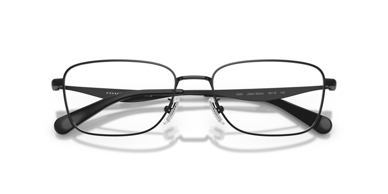 Coach HC5204 in Satin Black / Demo Lens (9393) - Alternate View