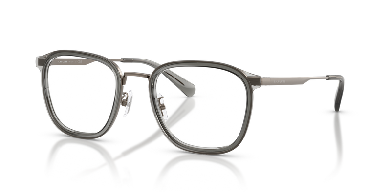 Coach HC5210 in Satin Gunmetal/Grey - Front View