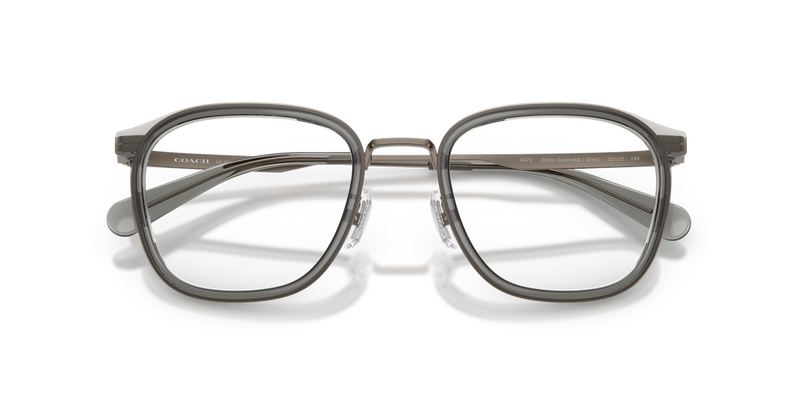 Coach HC5210 in Satin Gunmetal/Grey - Side View