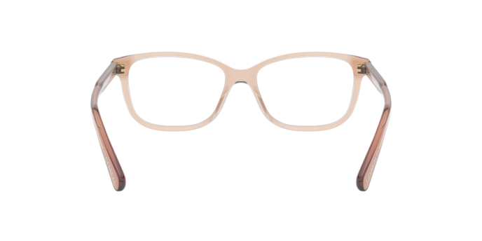 Coach HC6143 in Transparent Peach / Demo Lens (5561) - Back View