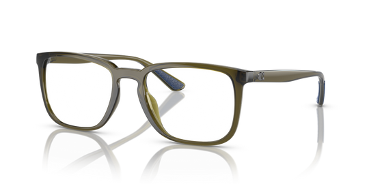 Coach HC6212U - Transparent Green / Demo Lens (5760)