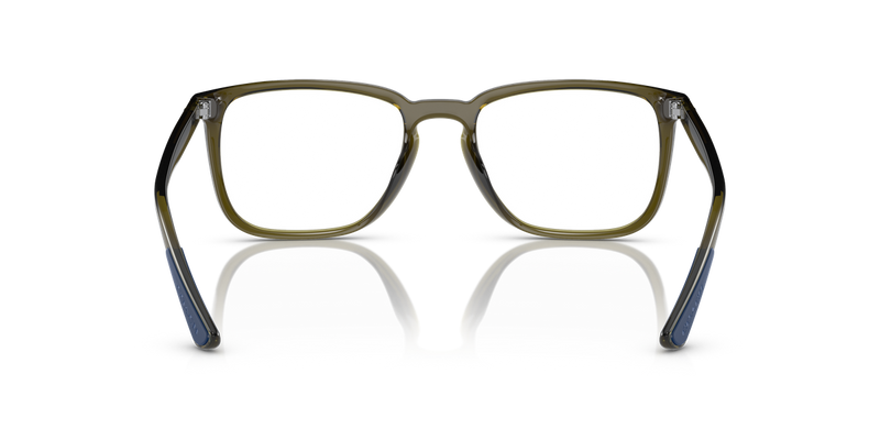 Coach HC6212U in Transparent Green / Demo Lens (5760) - Temple Detail
