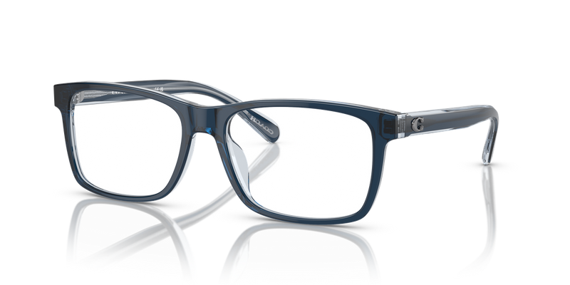 Coach HC6213U in Dark Blue/Light Blue / Demo Lens (5757) - Alternate View