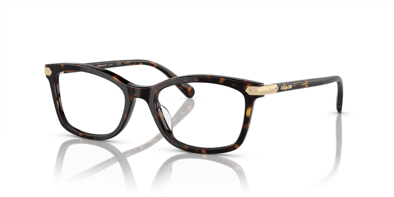 Coach HC6219U in Dark Tortoise / Demo Lens (5120) - Front View