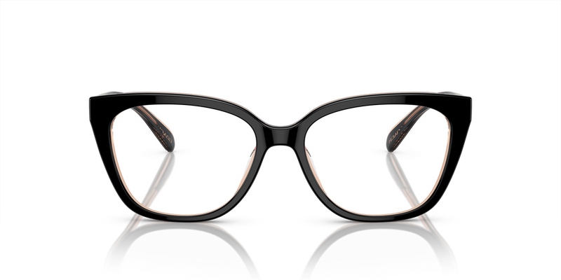 Coach HC6226U in Black/Transparent Blush / Demo Lens (5781) - Alternate View