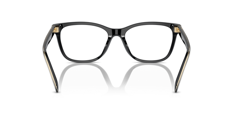 Coach HC6235U in Black / Demo Lens (5002) - Temple Detail