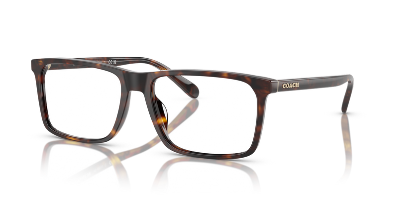 Coach HC6251U in Dark Tortoise / Demo Lens (5120) - Front View