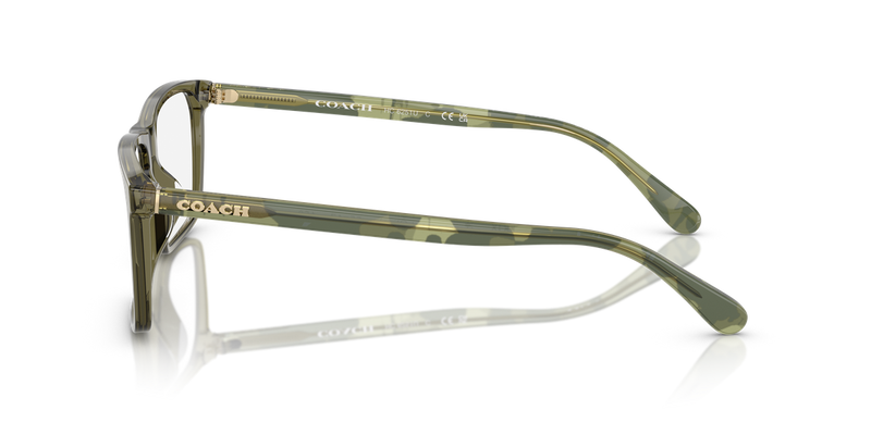 Coach HC6251U in Transparent Olive / Demo Lens (5848) - Alternate View