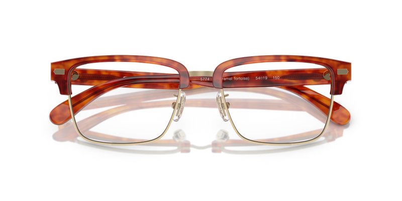 Coach HC6253 in Caramel Tortoise / Demo Lens (5774) - Side View
