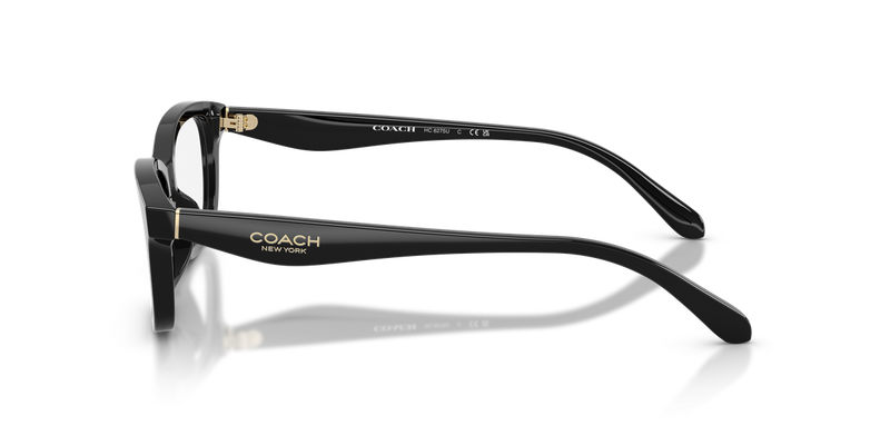 Coach HC6275U in Black / Demo Lens (5002) - Back View
