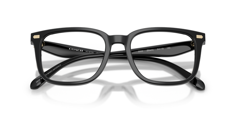 Coach HC6276U in Black / Demo Lens (5002) - Side View