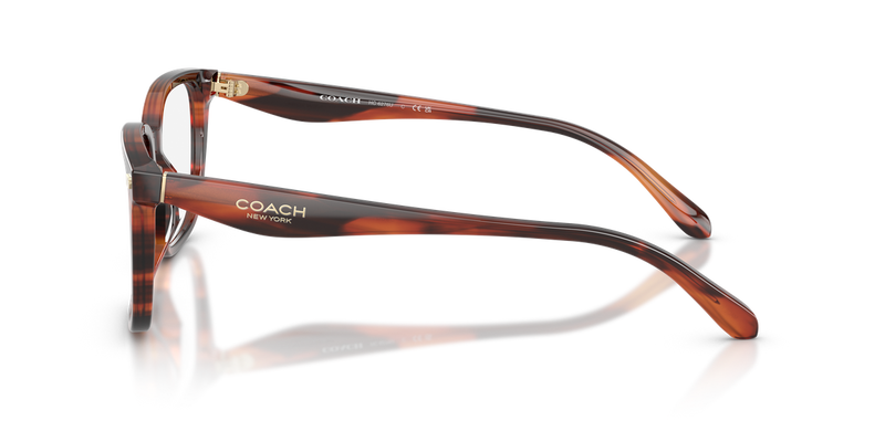 Coach HC6276U in Striated Caramel / Demo Lens (5906) - Alternate View