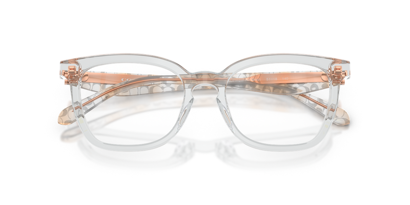 Coach HC6288U in Transparent Grey / Demo Lens (5935) - Alternate View